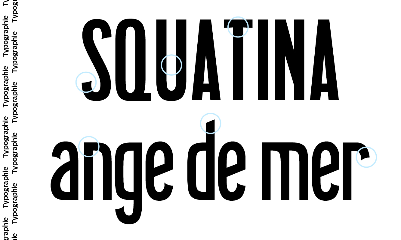 Projet typographique